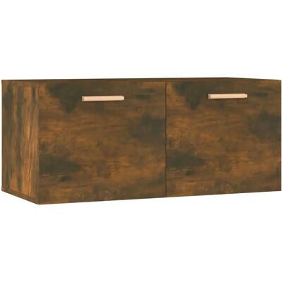vidaXL Seinähylly Savustettu Tammi 80x35x36,5 cm - Seinähylly vidaXL Seinähylly Savustettu Tammi 80x35x36,5 cm - Seinähylly