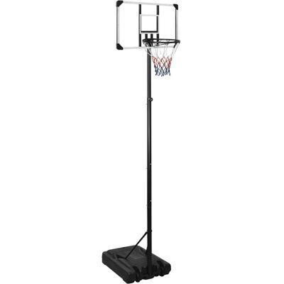 Stojak do koszykówki vidaXL - Regulowany 280-350 cm, Poliwęglan, Odporność na warunki pogodowe Stojak do koszykówki vidaXL - Regulowany 280-350 cm, Poliwęglan, Odporność na warunki pogodowe