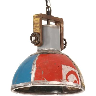 vidaXL Styl industrialny Lampa wisząca 25W Wielokolorowa 30cm vidaXL Styl industrialny Lampa wisząca 25W Wielokolorowa 30cm