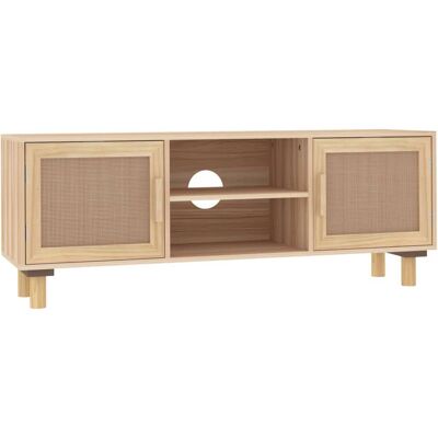 vidaXL Mueble de TV marrón 345617 - Soporte para televisión vidaXL Mueble de TV marrón 345617 - Soporte para televisión
