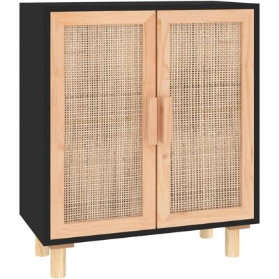 vidaXL 345631 Modern Black Sideboard - Sideboard vidaXL 345631 Modern Black Sideboard - Sideboard