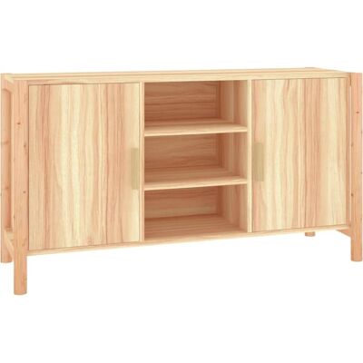 vidaXL sivupöytä 107x38x60 cm Karkaistu puu - Säilytys, Kotona Organisoija, Moderni Credenza vidaXL sivupöytä 107x38x60 cm Karkaistu puu - Säilytys, Kotona Organisoija, Moderni Credenza