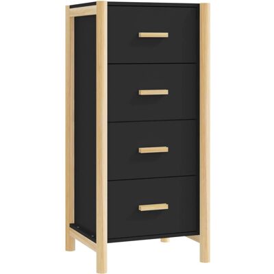 vidaXL 345682 Schwarzes Holzsideboard - Sideboard vidaXL 345682 Schwarzes Holzsideboard - Sideboard