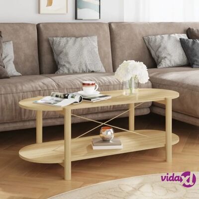 Maisonchic Holz-Couchtisch - 110x48x40cm - Braun - Couchtisch Maisonchic Holz-Couchtisch - 110x48x40cm - Braun - Couchtisch