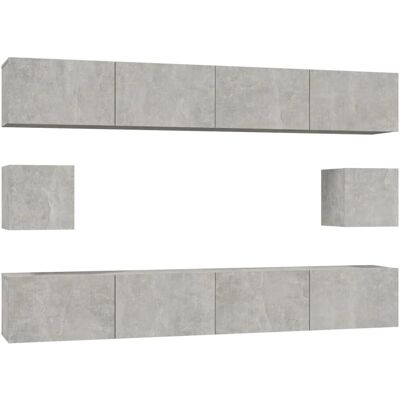 vidaXL 3114369 TV Schrank - Modern, Mehrfarben, Wandmontiert - TV Schrank vidaXL 3114369 TV Schrank - Modern, Mehrfarben, Wandmontiert - TV Schrank