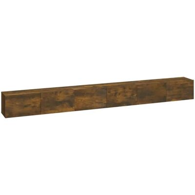 vidaXL 3114483 Rauch Eichen TV-Schrank - TV-Schrank vidaXL 3114483 Rauch Eichen TV-Schrank - TV-Schrank