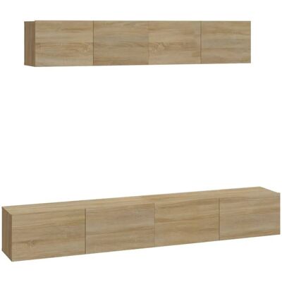 vidaXL 3114536 Sonoma Eichen TV-Schrank - TV Schrank vidaXL 3114536 Sonoma Eichen TV-Schrank - TV Schrank
