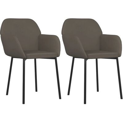 VIDAXL Nova - Set 2 Stühle - Elegante Samt Esszimmerstühle VIDAXL Nova - Set 2 Stühle - Elegante Samt Esszimmerstühle