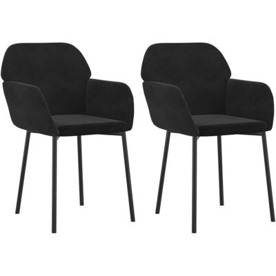 IKEA - Set 2 Esszimmerstühle - Elegante Metall- und Holzstruktur IKEA - Set 2 Esszimmerstühle - Elegante Metall- und Holzstruktur
