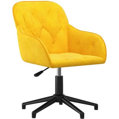 VidaXL Model 344863 Gele bureaustoel VidaXL Model 344863 Gele bureaustoel