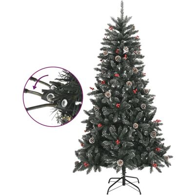 vidaXL Künstlicher Weihnachtsbaum 180cm - Grün - Weihnachtsbaum vidaXL Künstlicher Weihnachtsbaum 180cm - Grün - Weihnachtsbaum