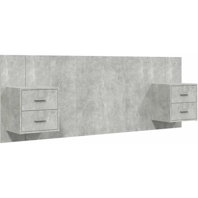 Maisonchic Modell - Elegantes Bettkopfteil mit Nachttischen - Schlafzimmermöbel Maisonchic Modell - Elegantes Bettkopfteil mit Nachttischen - Schlafzimmermöbel