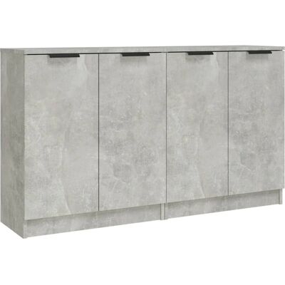 vidaXL 3115775 Grijs Beton - Buffet vidaXL 3115775 Grijs Beton - Buffet