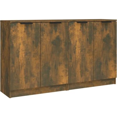 vidaXL 3115777 Rauch Eichen Sideboard - Aufbewahrung & Konsole vidaXL 3115777 Rauch Eichen Sideboard - Aufbewahrung & Konsole