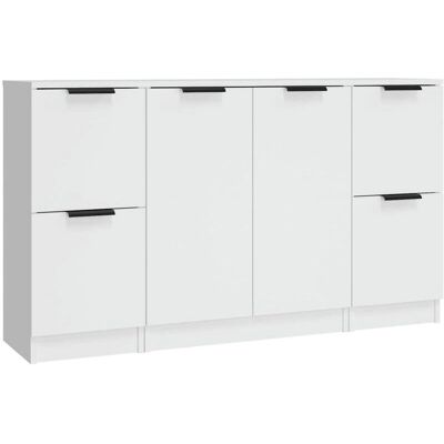 vidaXL Model: Sideboards - Wit - Engineeringhout vidaXL Model: Sideboards - Wit - Engineeringhout