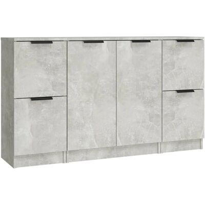 vidaXL 3x Sideboards Holzwerkstoff - Stauraummöbel vidaXL 3x Sideboards Holzwerkstoff - Stauraummöbel