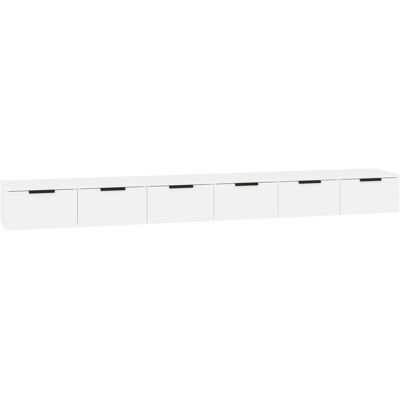 vidaXL Wandregale 2 Stück Weiß 102x30x20 cm - Wandregale vidaXL Wandregale 2 Stück Weiß 102x30x20 cm - Wandregale
