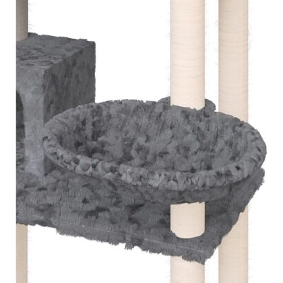 vidaXL Kissapuu sisal-pylväillä - 131 cm Monitasoinen vidaXL Kissapuu sisal-pylväillä - 131 cm Monitasoinen