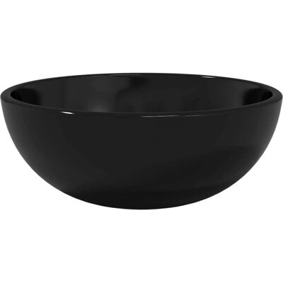 vidaXL Czarny 30x12 cm Hartowane Szkło Umywalka - Umywalka vidaXL Czarny 30x12 cm Hartowane Szkło Umywalka - Umywalka