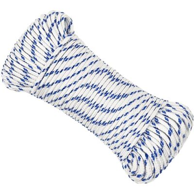 vidaXL Corde de bateau blanche 4 mm 25 m Polypropylène - Boat Rope - Publicité vidaXL Corde de bateau blanche 4 mm 25 m Polypropylène - Boat Rope - Publicité