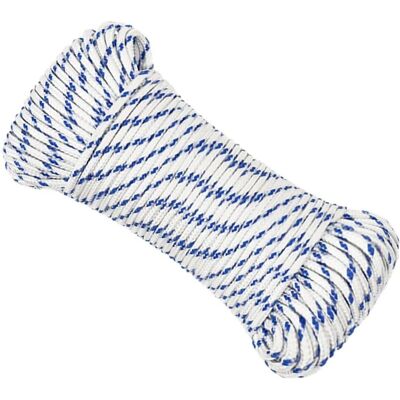 vidaXL Corde marine blanche 5 mm 50 m - Corde de bateau vidaXL Corde marine blanche 5 mm 50 m - Corde de bateau