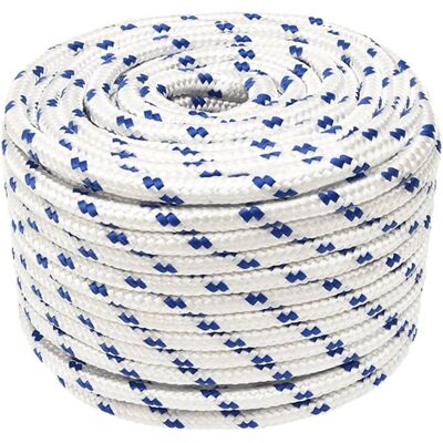 vidaXL Weiße und blaue Marine Seil Dock Coil Bootslinie - Marine Rope vidaXL Weiße und blaue Marine Seil Dock Coil Bootslinie - Marine Rope