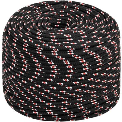 vidaXL Schwarzes und Rotes Marine Rope - Marine Rope vidaXL Schwarzes und Rotes Marine Rope - Marine Rope