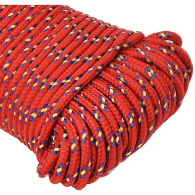 vidaXL Rote 5 mm Marine Rope - Marine Rope vidaXL Rote 5 mm Marine Rope - Marine Rope