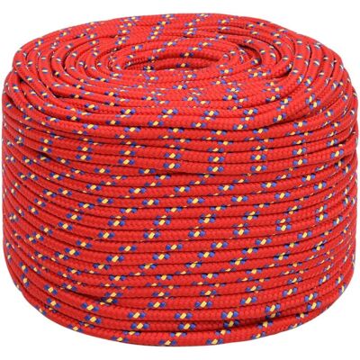 vidaXL Rød Marine Line - 6 mm / 25 m - Marine Rope vidaXL Rød Marine Line - 6 mm / 25 m - Marine Rope