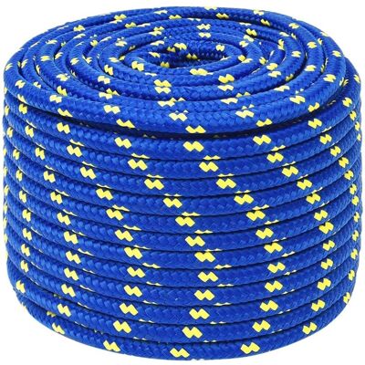 vidaXL Blaue 14 mm 100 m Marinschnur - Marine Rope vidaXL Blaue 14 mm 100 m Marinschnur - Marine Rope
