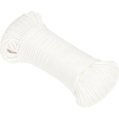 vidaXL Weiße Marinschnur 3 mm 50 m - Marine Rope vidaXL Weiße Marinschnur 3 mm 50 m - Marine Rope