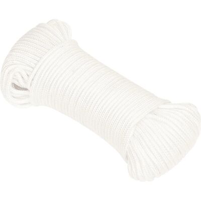 vidaXL Weißes 5 mm 500 m Bootseil - Marine Rope vidaXL Weißes 5 mm 500 m Bootseil - Marine Rope