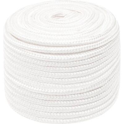 vidaXL Marine Rope Hvid 12 mm 100 m Polypropylen - Marine Rope vidaXL Marine Rope Hvid 12 mm 100 m Polypropylen - Marine Rope