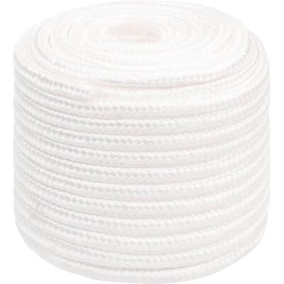 vidaXL Corde Marine Blanche 18mm/50m Bobine de Docking Polymère - Marine Rope vidaXL Corde Marine Blanche 18mm/50m Bobine de Docking Polymère - Marine Rope