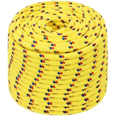 vidaXL Bootsschnur Gelb 12 mm 25 m - Bootsschnur vidaXL Bootsschnur Gelb 12 mm 25 m - Bootsschnur