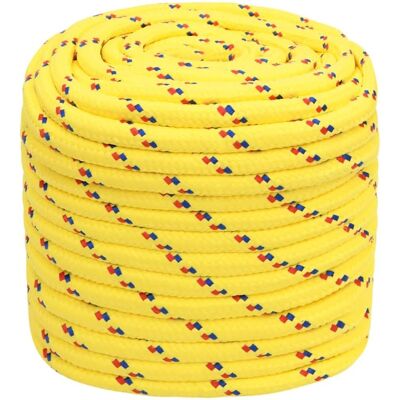 vidaXL Keltainen 18mm 25m Marine Rope - Marine Rope vidaXL Keltainen 18mm 25m Marine Rope - Marine Rope