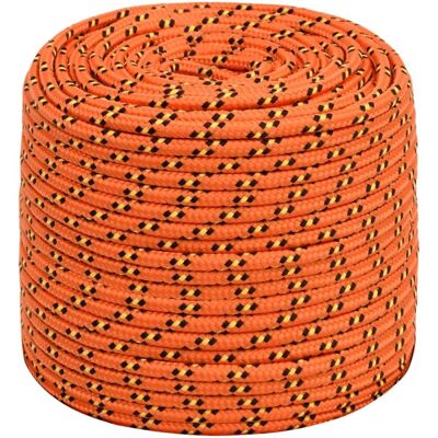 vidaXL Marine Rope Orange 8 mm 250 m - Marine Rope vidaXL Marine Rope Orange 8 mm 250 m - Marine Rope