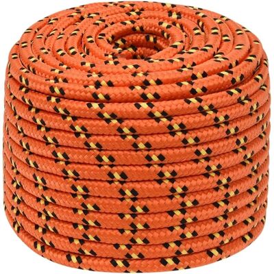 vidaXL 14 mm/ 250 m Marine Rope Orange - Marine Rope vidaXL 14 mm/ 250 m Marine Rope Orange - Marine Rope