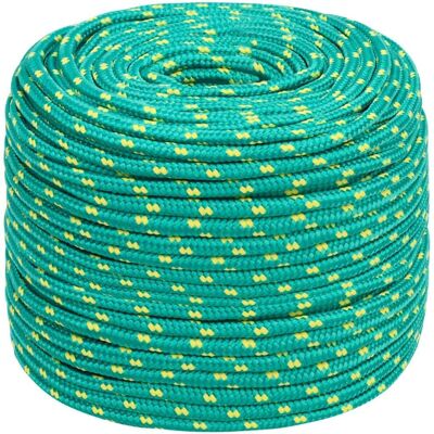 vidaXL Lina morska zielona 6 mm 25 m - Marine Rope vidaXL Lina morska zielona 6 mm 25 m - Marine Rope