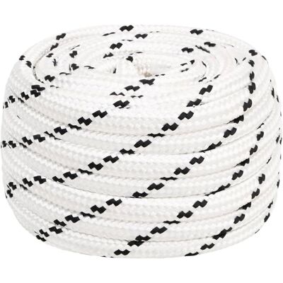 Corde de bateau blanche 20 mm x 50 m - Corde de bateau Corde de bateau blanche 20 mm x 50 m - Corde de bateau
