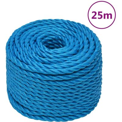 vidaXL Modell Twisted Rope Blau 10 mm - Seil vidaXL Modell Twisted Rope Blau 10 mm - Seil