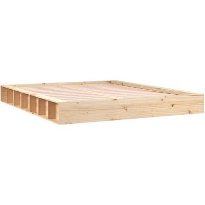 vidaXL Bed Frame Solid Wood 160x200 cm - Bed Type vidaXL Bed Frame Solid Wood 160x200 cm - Bed Type