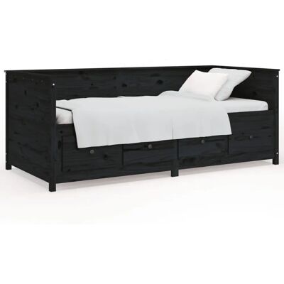 vidaXL 820905 Schlafsofa Schwarz - Sofa bed vidaXL 820905 Schlafsofa Schwarz - Sofa bed