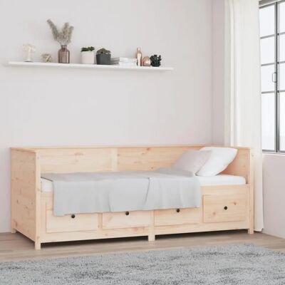 vidaXL Opbergbed - Multifunctioneel rustiek dennenhout vidaXL Opbergbed - Multifunctioneel rustiek dennenhout