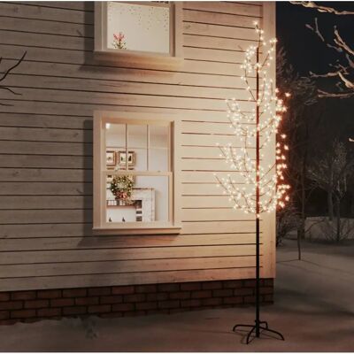 vidaXL Kirschblüten-LED-Baum - Warmweiß - Weihnachtsbeleuchtung - 300 cm vidaXL Kirschblüten-LED-Baum - Warmweiß - Weihnachtsbeleuchtung - 300 cm