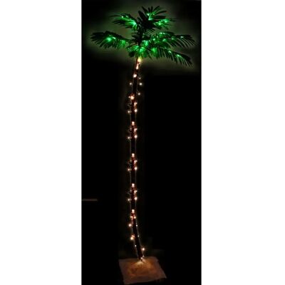 vidaXL Künstliche Palme Warmweiß - LED 252 LEDs - 400 cm vidaXL Künstliche Palme Warmweiß - LED 252 LEDs - 400 cm