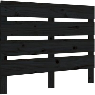 Tête de lit noire vidaXL 100x3x80 cm - Tête de lit Tête de lit noire vidaXL 100x3x80 cm - Tête de lit