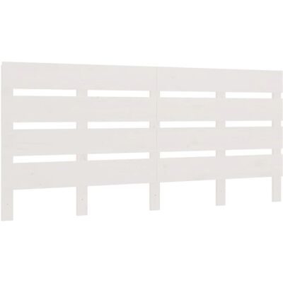 vidaXL Kopfteil Weiß - 140x3x80 cm - Holz Kopfteile für Schlafzimmer vidaXL Kopfteil Weiß - 140x3x80 cm - Holz Kopfteile für Schlafzimmer