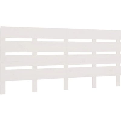vidaXL Weiße Kopfteil 160x3x80 cm - Kopfteil für Bett vidaXL Weiße Kopfteil 160x3x80 cm - Kopfteil für Bett