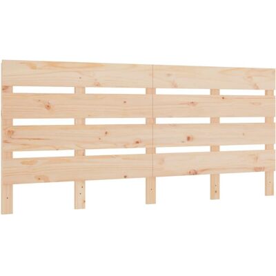 vidaXL Braune 135x3x80cm Kopfteil aus Massivkiefer - Kopfteil vidaXL Braune 135x3x80cm Kopfteil aus Massivkiefer - Kopfteil